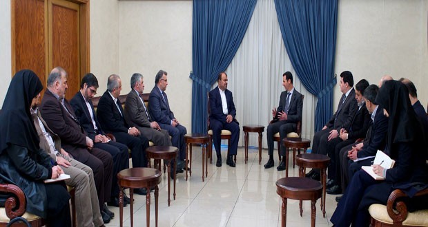 Le président al-Assad rencontre Qassimi et affirme l’importance des relations syro-iraniennes