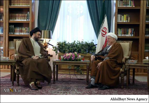 آیة الله هاشمي رفسنجاني يؤكد ضرورة الوحدة بين المسلمين لتفويت الفرصة عن الارهابيين