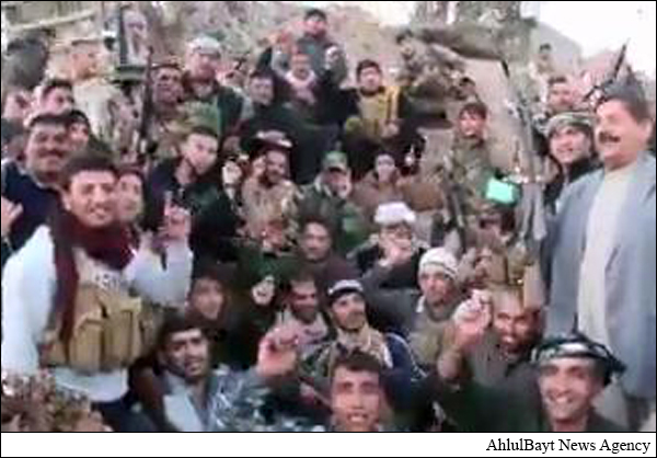Video: Iraqi Shia, Sunni Fighters Chanting Slogans of Unity after Victory