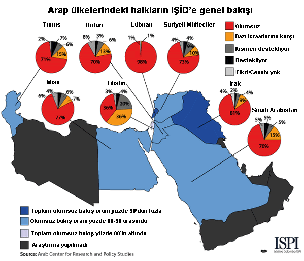 Arap toplumlarının IŞİD'e bakışı / Araştırma-anket