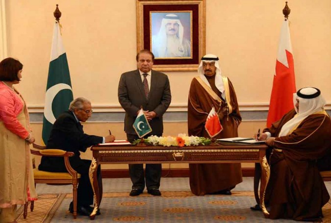 پاکستان اور بحرین میں دفاع کے شعبوں میں تعاون کے فروغ پر اتفاق
