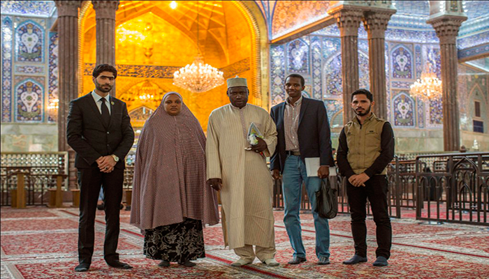 Nigerian Princess Converted to Shia Islam  Arrives at Imam Hussein Holy Shrine / Pics