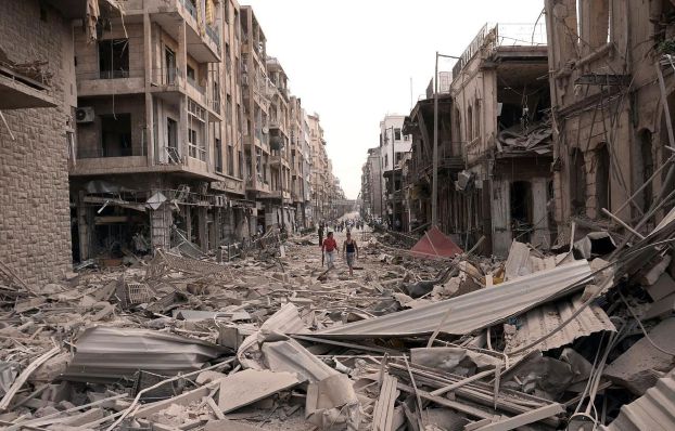سلسلة انفجارات تستهدف مسلحي النصرة والاكراد وعشرات القتلى قرب حلب