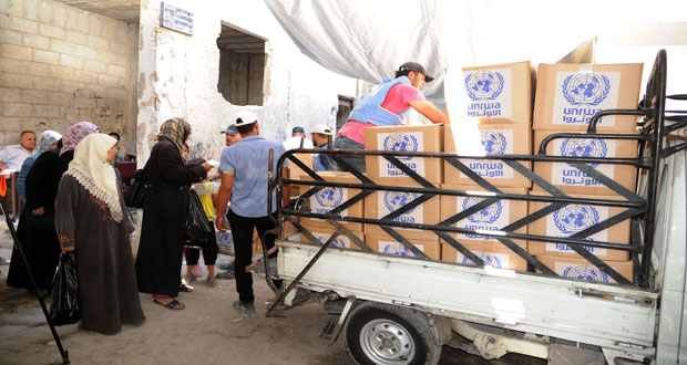 Syria: 60,000 food packages delivered to Yarmouk Camp