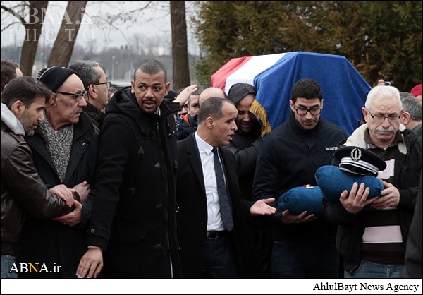 Photos: Funeral of French Muslim Police in Bobigny, France