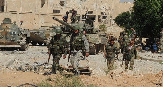 L’armée arabe syrienne repousse une attaque terroriste de Daech contre Tal Ghazal et Khurbet Jadou’ à Qamichli