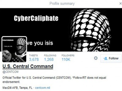Le compte twitter du Centcom piraté par Daesh    