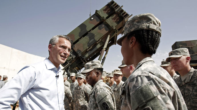 NATO defense missiles arrive in Turkey for defense against attacks via Syria