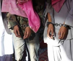 پاکستان آرمی اسکول پرحملہ کرنے والے پانچ افراد کی گرفتاری