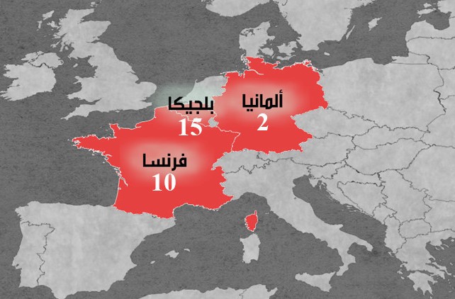 اجراءات امنية واسعة في أوروبا تحسبا لوقوع هجمات ارهابية وشيكة