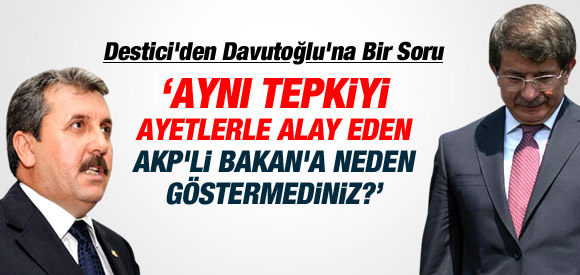 Davutoğlu, Ayetlerle Alay Edenlere Neden Tepki Göstermedi?