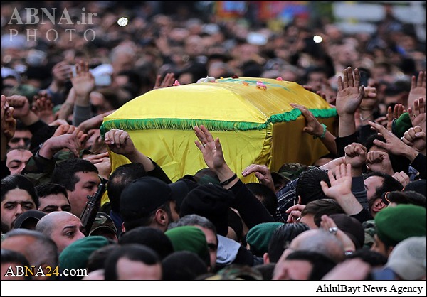 Photos: Funeral of Hezbollah's Martyr, Jihad Mughniyeh