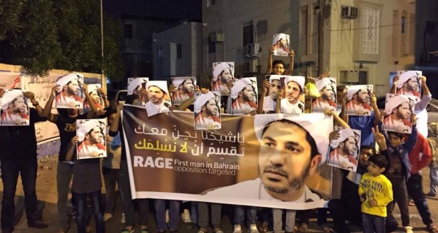 704 مسيرة .. 162 اعتقال و136 إصابة في 74 منطقة منذ اعتقال الشيخ علي سلمان