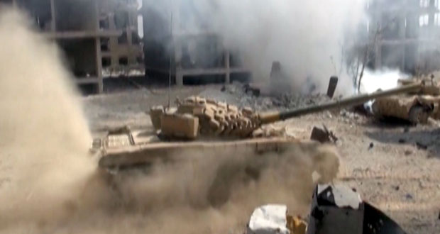 L’armée arabe syrienne détruit des repaires du Front Nosra à Daraa