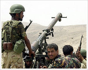 Houthis übernehmen Kontrolle über Basis