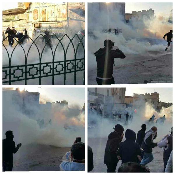 قوات الأمن البحرينية تحاصر "البلاد القديم" لقمع المحتجين ومنعهم من التظاهرة