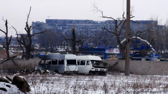 Jeshi la Ukraine laondoka katika uwanja Donetsk