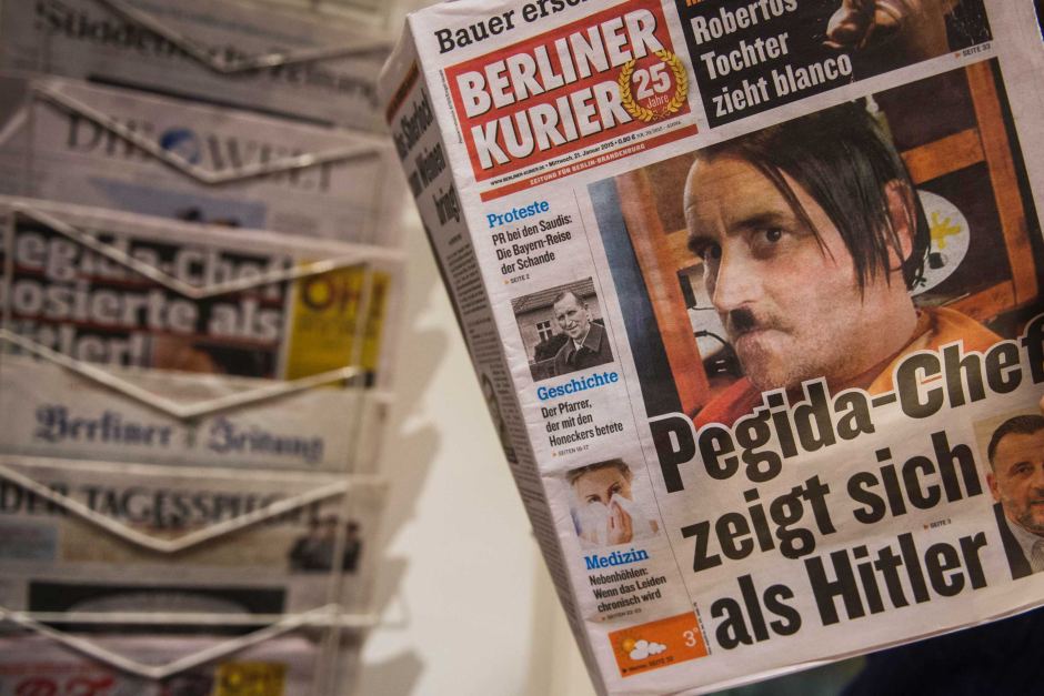 Anti-Islamist PEGIDA Leader Resigns after Hitler Look-Alike Photo