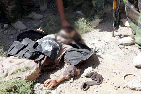 ISIS "Mullah" in Muqdadiya killed and tattoo of a "naked woman" on his body