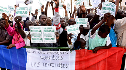 Sénégalais condamnent acte blasphématoire de « Charlie Hebdo »