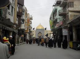نجف میں پناہ گزینوں کا حکومت سے اسلحے کا مطالبہ