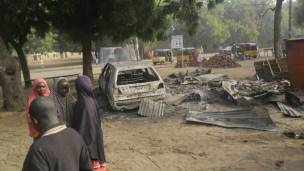 An kashe mutane da yawa a harin Maiduguri