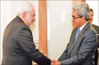 ایران اور پرتگال کے وزرائے خارجہ کی ملاقات