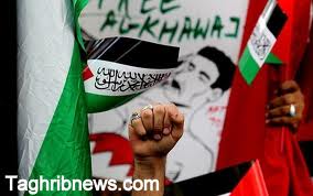 غزہ میں فلسطینیوں کا مظاہرہ