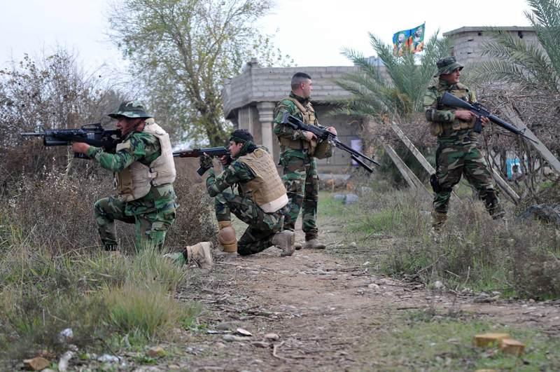 قوات أمنية تعثر 550علی  عبوة ناسفة غربي الرمادي وتعتقل ارهابيا في المقدادية