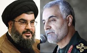 جنرل سلیمانی وسیدحسن نصراللہ کی ملاقات/ جہاد مغنیہ کےمزارپرحاضری+ تصاویر