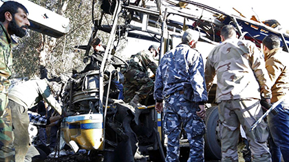 Hezbollah condamne l'attentat terroriste dans le centre de Damas
