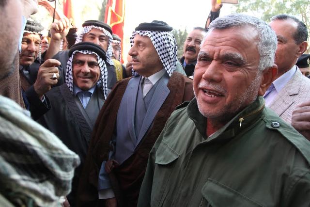 بالصور/ مقاتلو الحشد الشعبي يحتفلون بتحرير ديالى من عناصر داعش