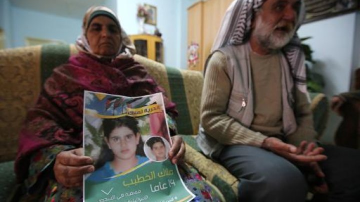 ملاك الخطيب اصغر معتقلة فلسطينية في السجون الاسرائيلية 
