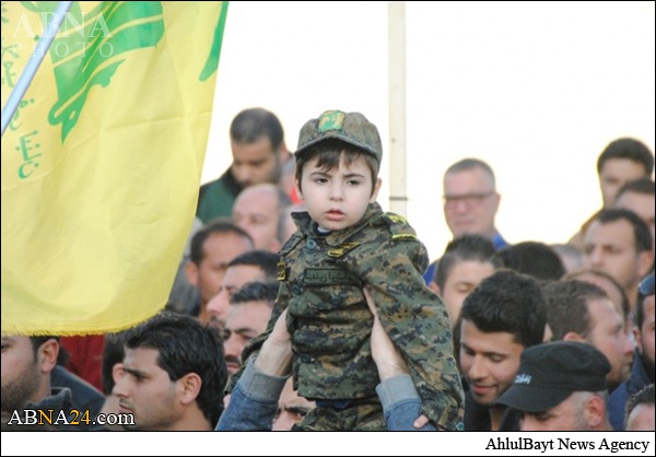 لبنانی شہیدوں کی تشییع جنازہ + تصاویر