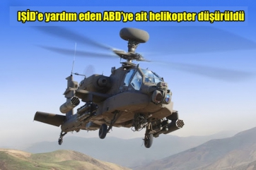 Irak Hizbullah'ı IŞİD'e yardım eden Amerikan helikopterini düşürdü