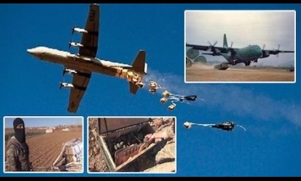 Irak’ta IŞİD’e yine havadan yardım