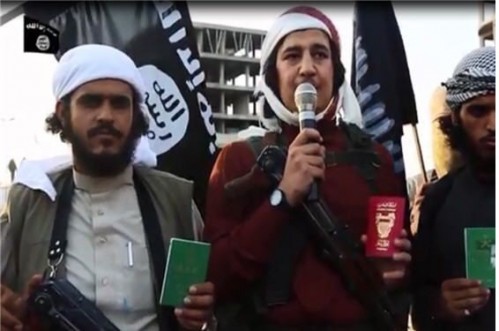 "We will enter Bahrain by arms not passports, and we will behead the King"