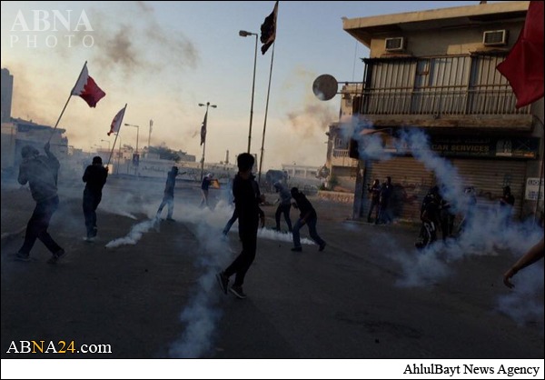 Photos: Bahraini Regime Once Again Attacks Peaceful Protesters