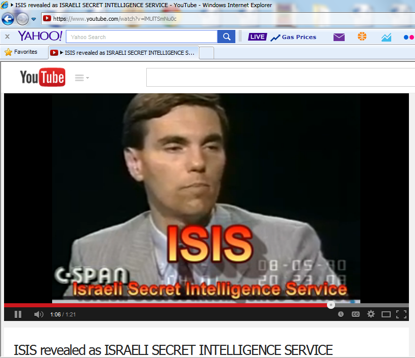 ISIS ဆိုတာ အမွန္တကယ္ Israeli secret intelligence service  ပါ ၊ အစၥလာမ္မစ္ ႏိုင္ငံေတာ္ မဟုတ္ပါ 