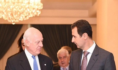 Syrie : Assad "fait partie de la solution" (envoyé ONU)    