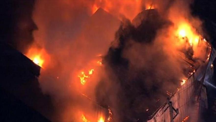 Incendie suspect de centre islamique aux États-Unis est arrêté