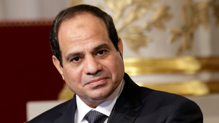 السيسي يدعو لقرار من مجلس الأمن للتدخل الدولي في ليبيا 