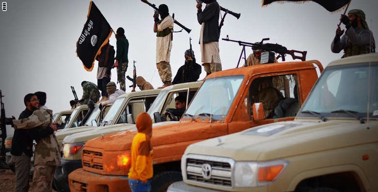 Desfile del Daesh a 100 kms de Europa