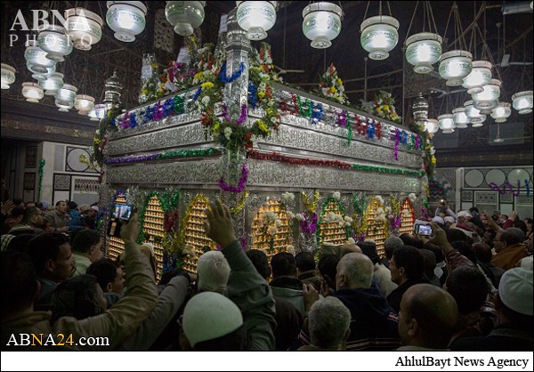 مصر/ مراسم الاحتفال بالذكرى السنوية لـ "رأس الامام الحسين (ع)" في القاهرة