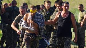 Wanajeshi wa Ukraine wakimbia mapigano Debaltseve