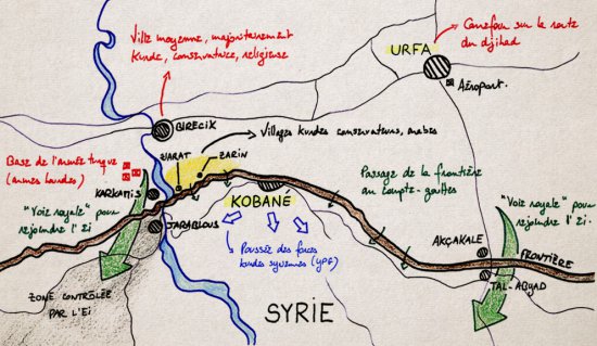 Le Monde: Türkiye'de cihadın yolu Urfa'dan geçer