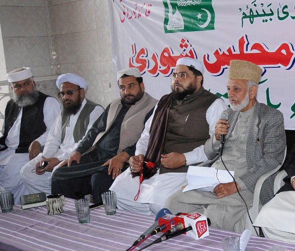 لاہور، جے یو پی کی مجلس شوریٰ کے اجلاس کے مناظر