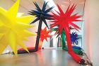 Ausstellung mit Werken des deutschen Malers Otto Piene in Teheran 