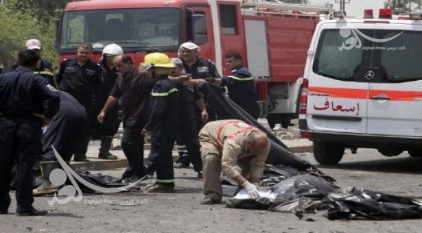 انفجار سيارة مفخخة في البياع جنوبي بغداد