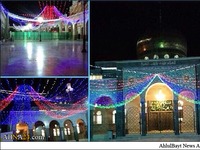 تصویر/ حرم حضرت زینب (س) کی تزیین